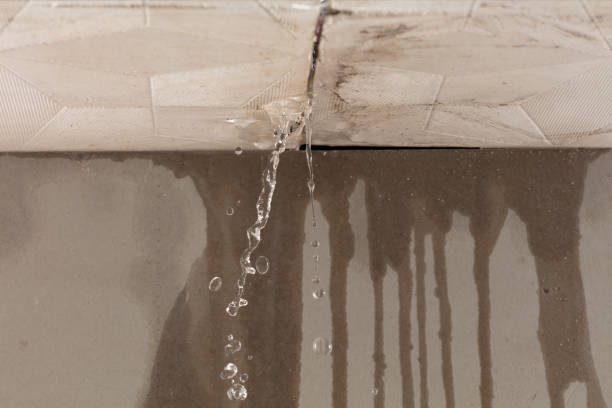 Professional Sewage Cleanup technician working in Walkertown, NC
